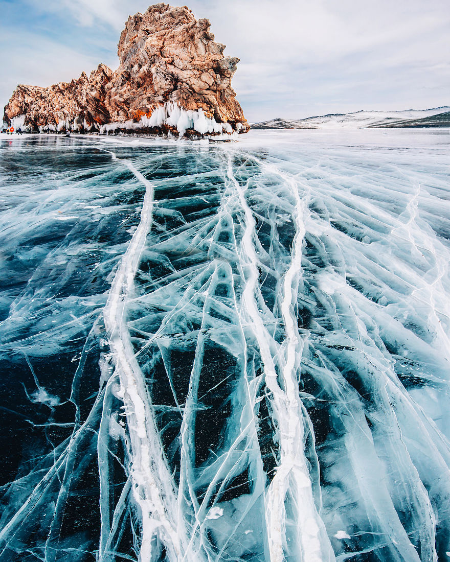 Замёрзший Байкал в фотографиях Кристины Макеевой 1