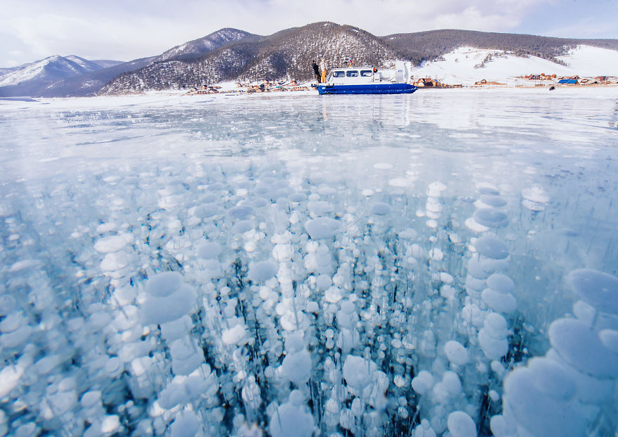 Замёрзший Байкал в фотографиях Кристины Макеевой 12