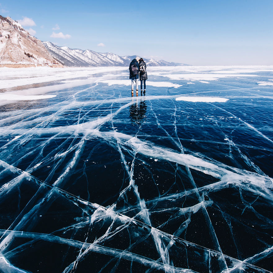 Замёрзший Байкал в фотографиях Кристины Макеевой 17