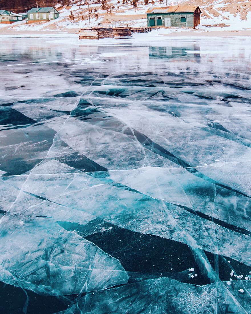 Замёрзший Байкал в фотографиях Кристины Макеевой 18