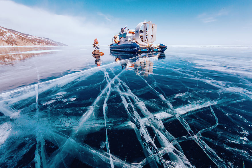 Замёрзший Байкал в фотографиях Кристины Макеевой 3