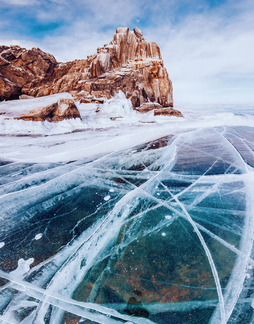 Замёрзший Байкал в фотографиях Кристины Макеевой 8
