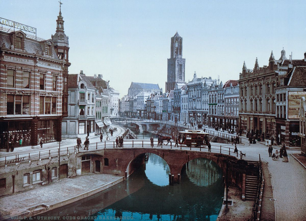 Цветные открытки Нидерландов 1890-х годов 21