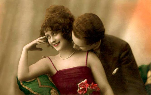Французские открытки, в которых показано, как романтично целовались в 1920-е годы 37
