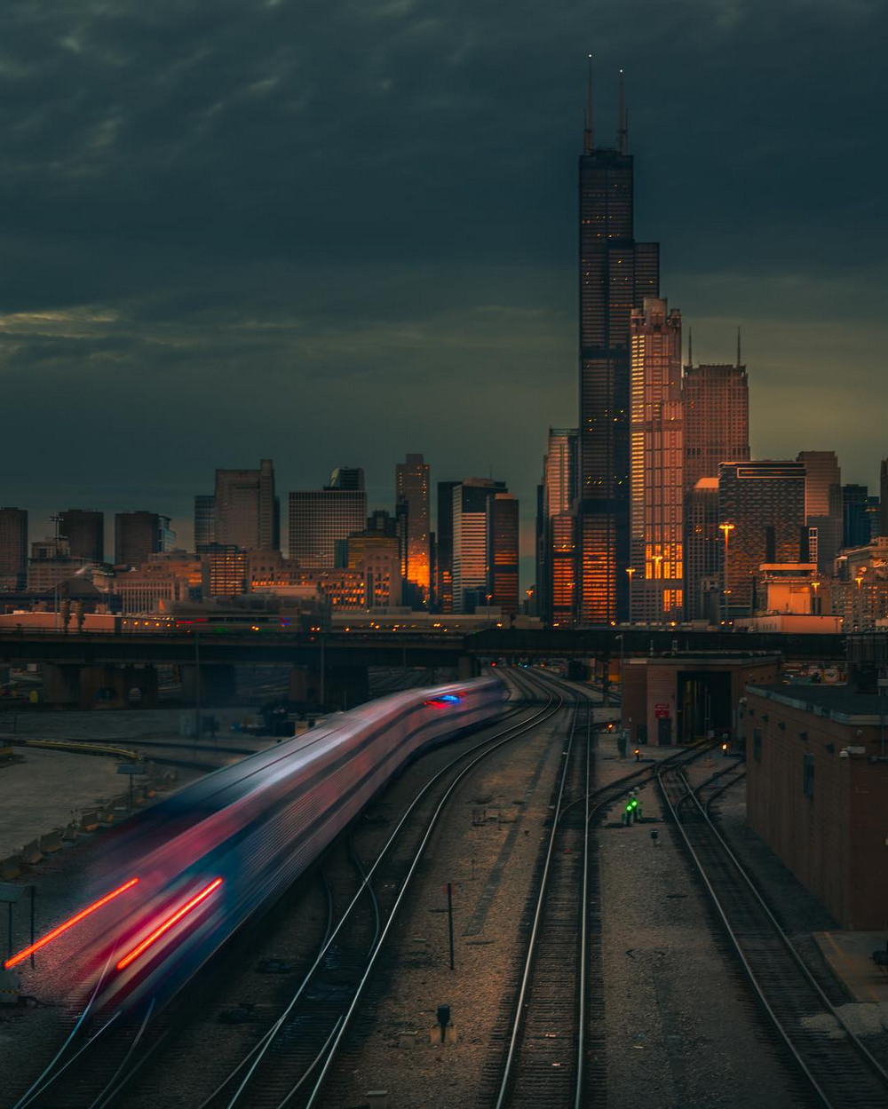 Хмурый Чикаго фотографа Майка Мейерса 6
