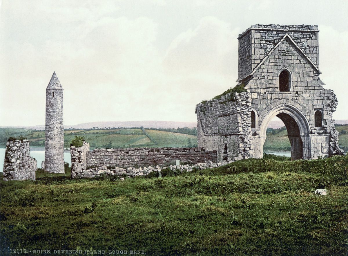 Ирландия в 1890-х: красоты Изумрудного острова в ярких открытках 26