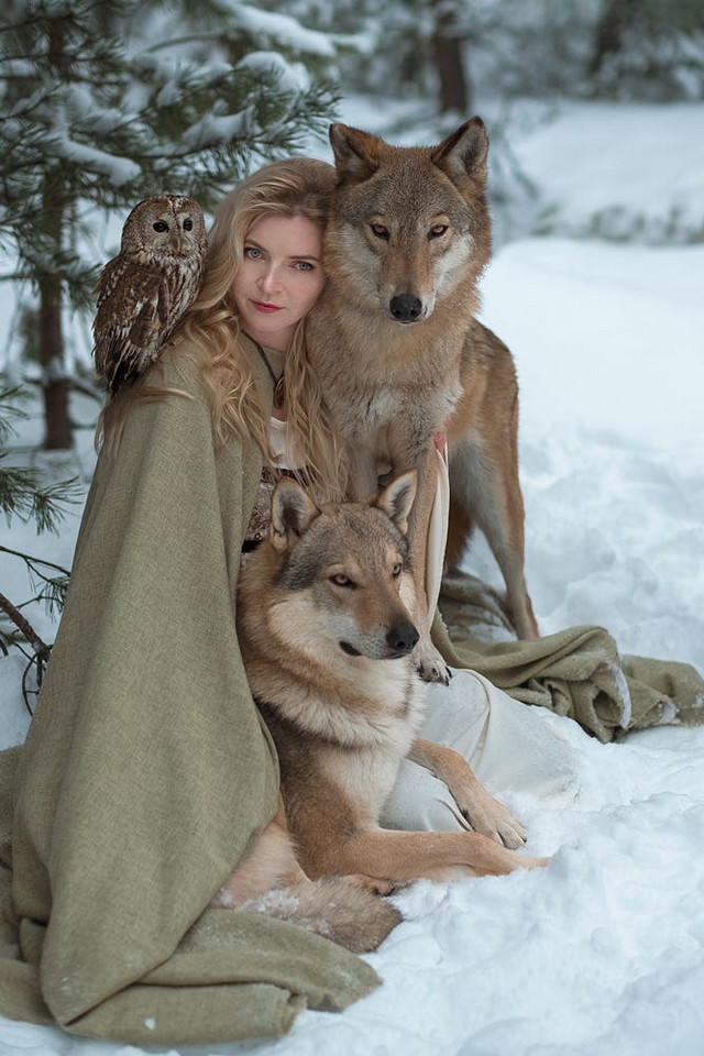 Фотограф Ольга Баранцева. Фотосессии с дикими животными и творческие портреты 9