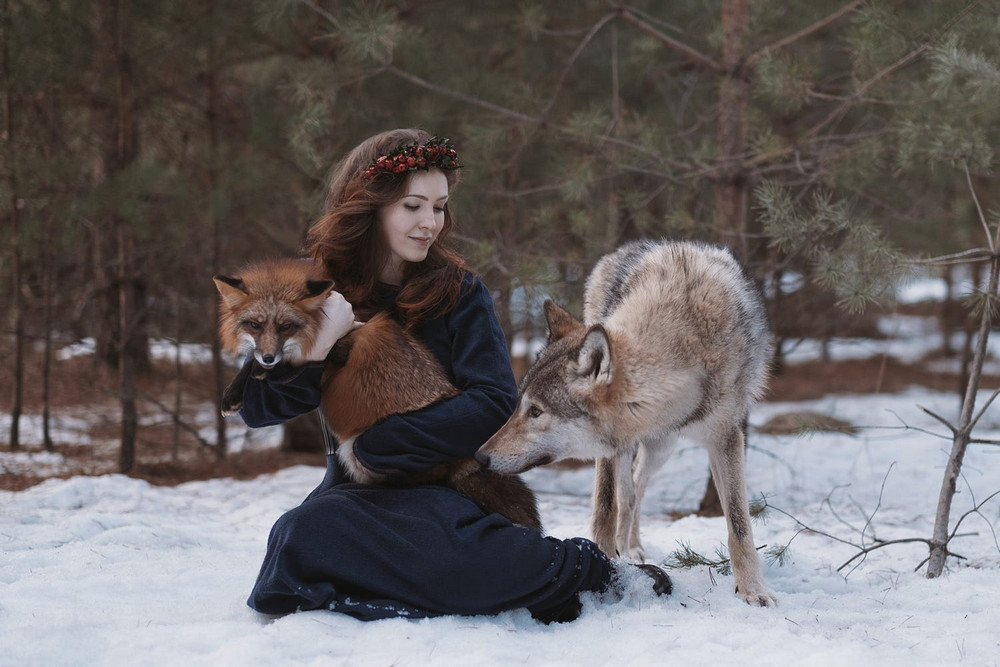 Фотограф Ольга Баранцева. Фотосессии с дикими животными и творческие портреты 17