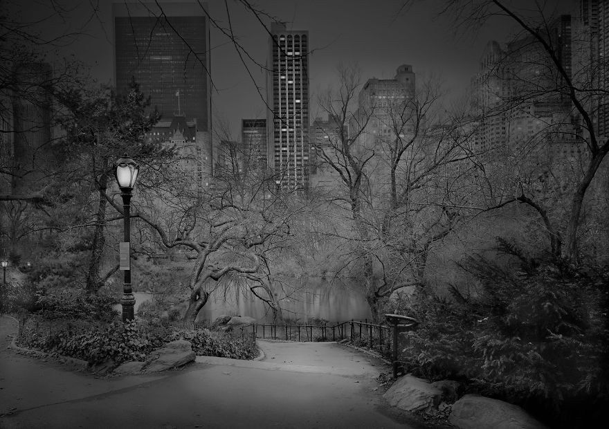 «В глубоком сне»: Центральный парк в фотографиях Майкл Массайа  4
