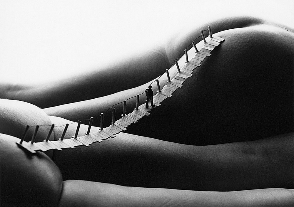 Фотограф Аллан Тегер превращает обнажённые тела в дивные пейзажи 19