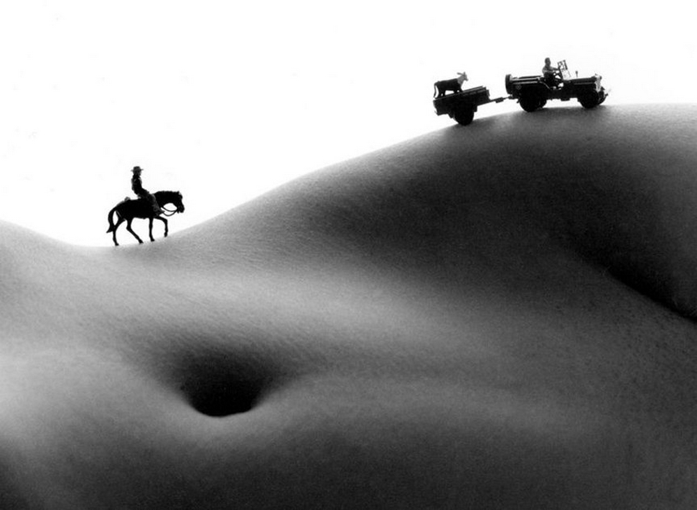 Фотограф Аллан Тегер превращает обнажённые тела в дивные пейзажи 29