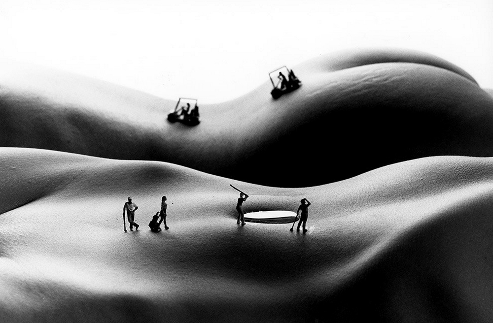 Фотограф Аллан Тегер превращает обнажённые тела в дивные пейзажи 9