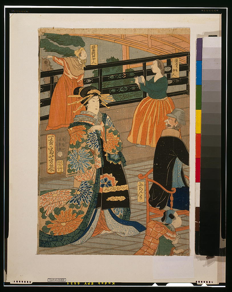 Более 2500 гравюр японских мастеров 1600-1915 годов можно скачивать бесплатно  1