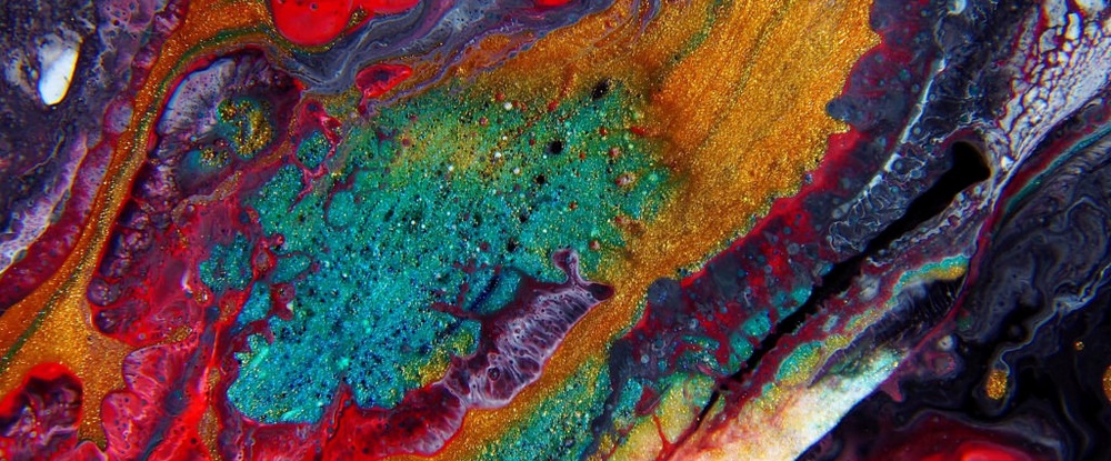 «Врата галактики»: галлюциногенное видео, созданное с помощью красок, масла и жидкого мыла 6