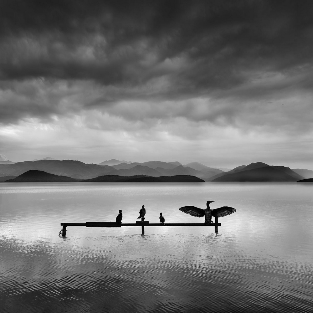 Чёрно-белые пейзажи, уходящие за пределы реальности. Фотограф Джордж Дигалакис 15