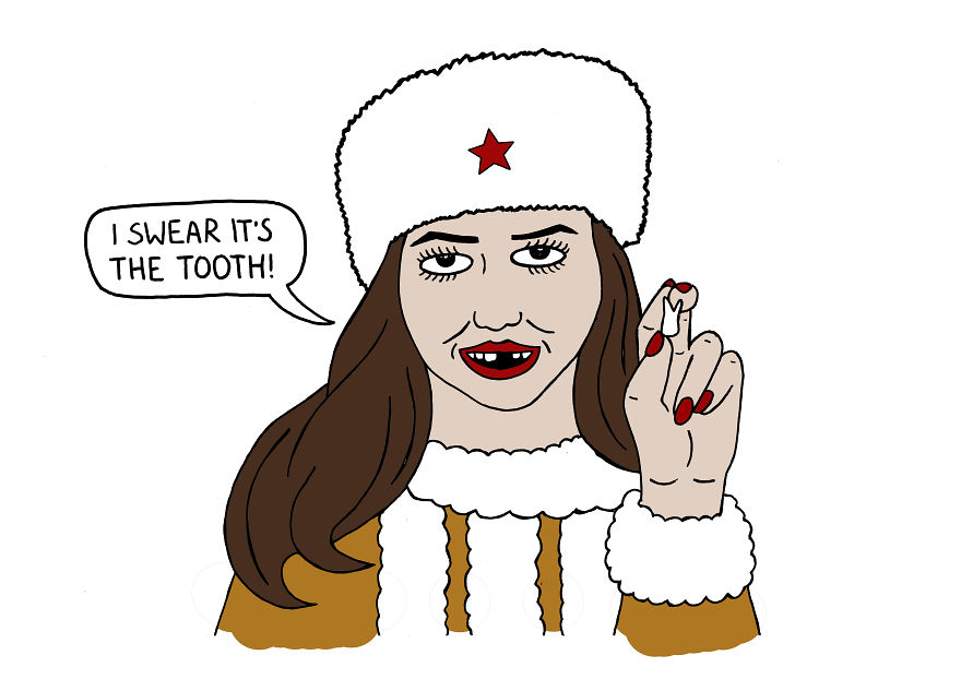 10 безумных идиом, которые говорят русские и их значение в иллюстрациях Натана Джеймса 5
