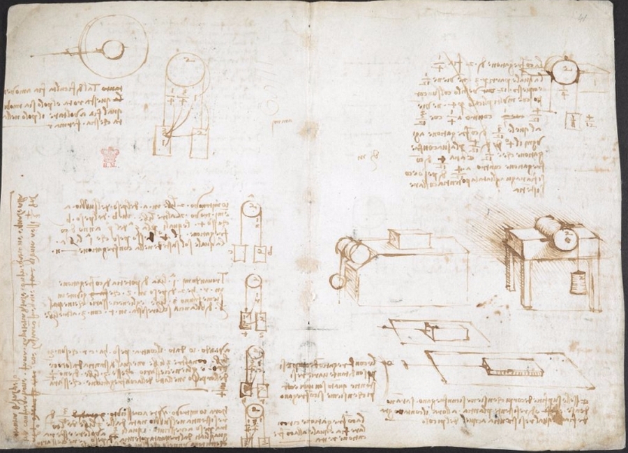 Оцифрованные дневники Леонардо да Винчи опубликованы онлайн 11