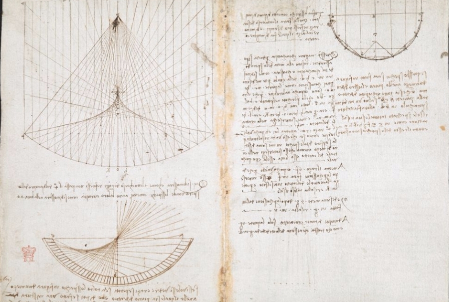 Оцифрованные дневники Леонардо да Винчи опубликованы онлайн 19