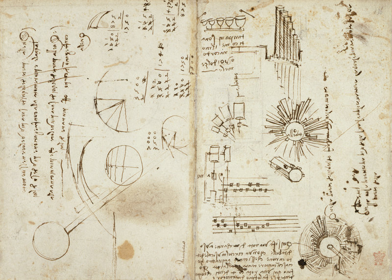 Оцифрованные дневники Леонардо да Винчи опубликованы онлайн 20