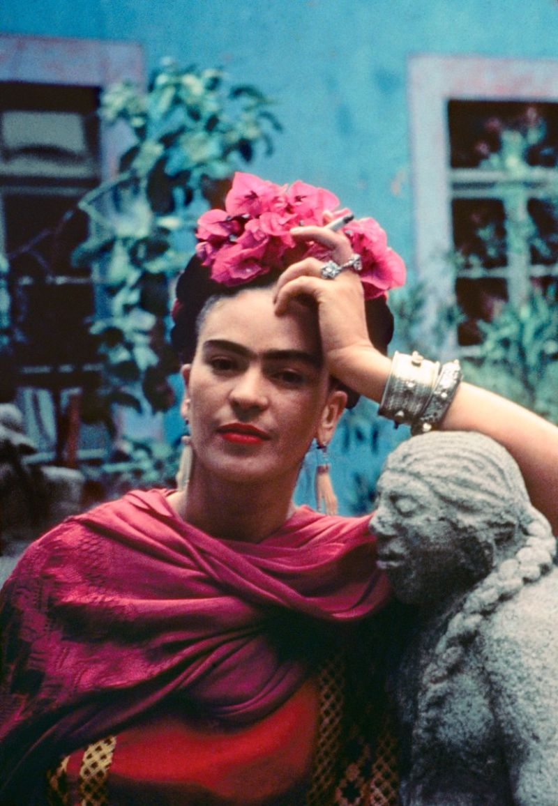 Фрида Кало в цветных портретах Николаса Мюрея   11