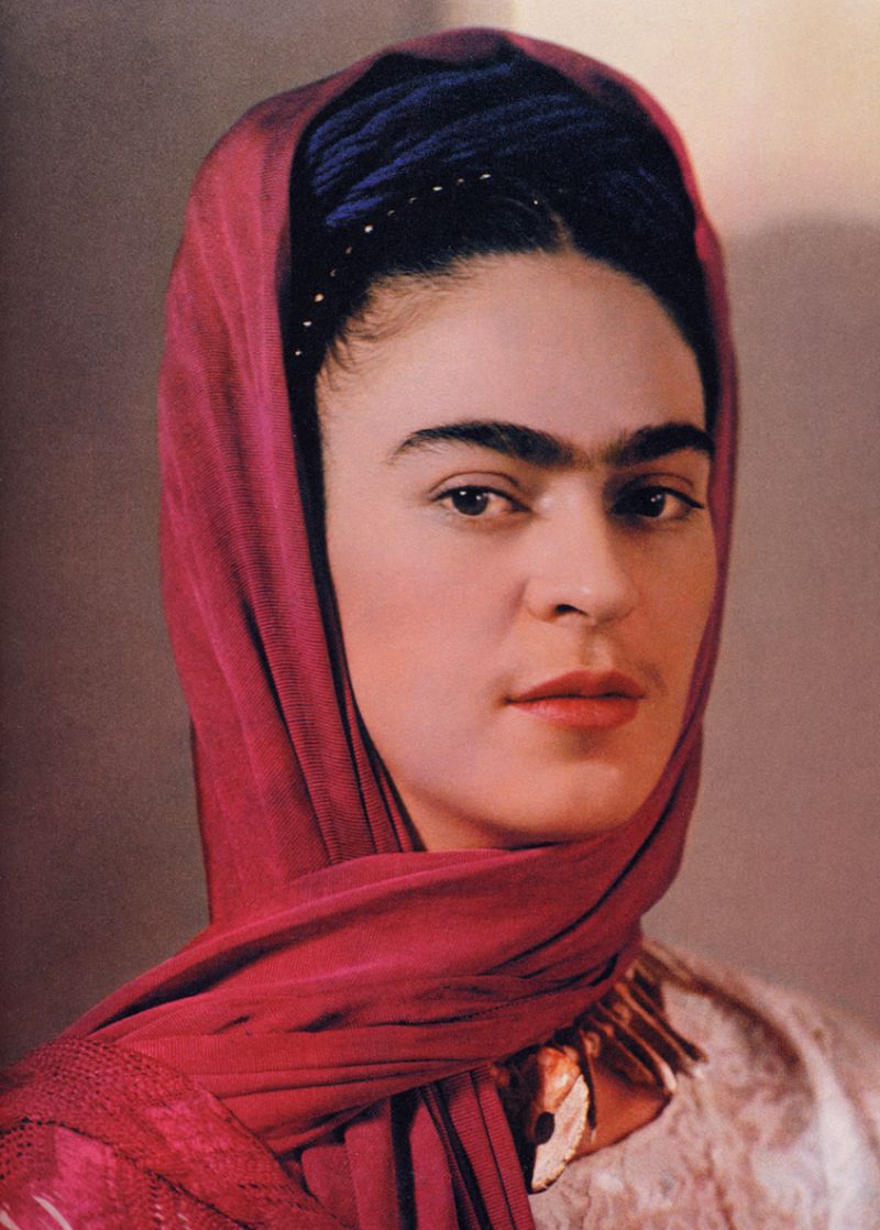Фрида Кало в цветных портретах Николаса Мюрея   12