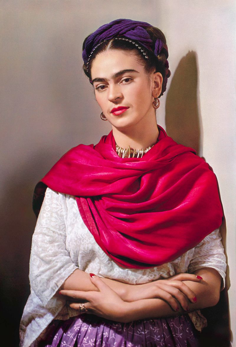 Фрида Кало в цветных портретах Николаса Мюрея   2