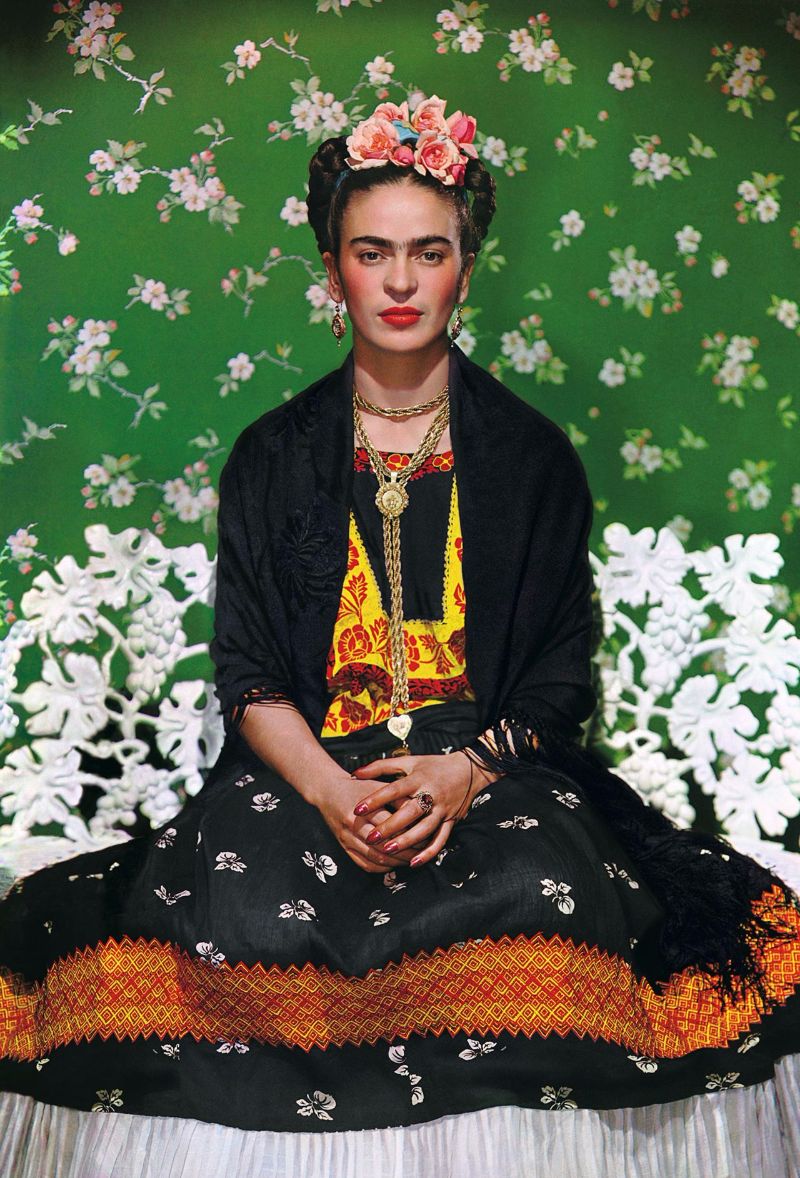 Фрида Кало в цветных портретах Николаса Мюрея   3