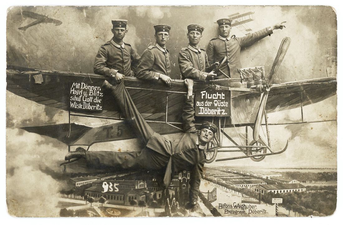 Армейский юмор и возможности мастеров фотошопа в фотографиях 1912-1945 годов 10