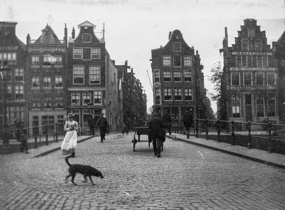 Улицы Амстердама 1890-1910 годов глазами «чёрного» импрессиониста Брейтнера 10