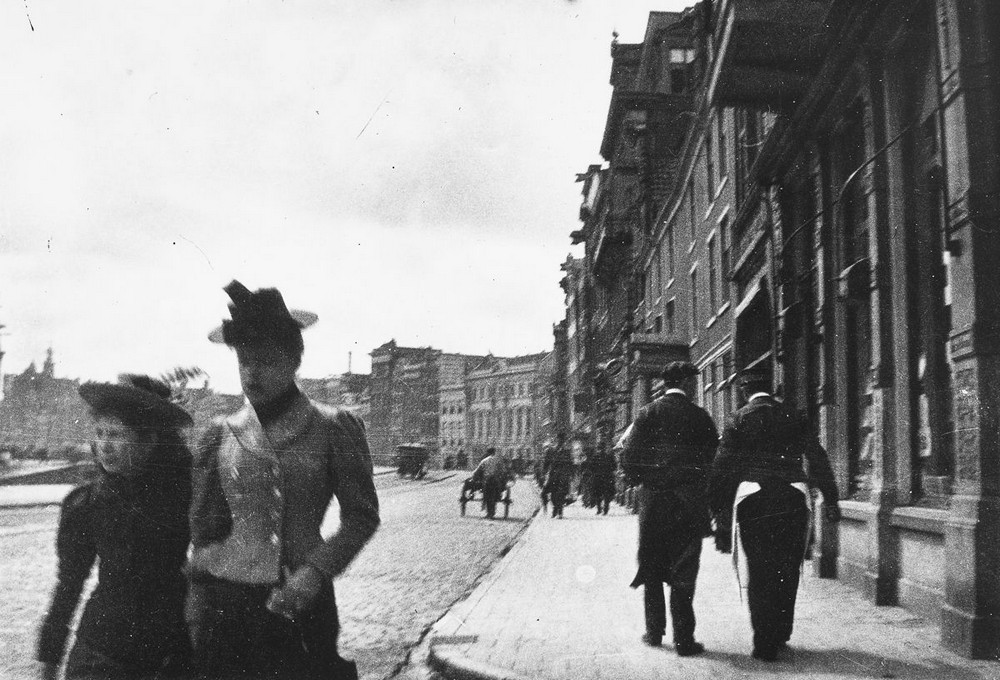 Улицы Амстердама 1890-1910 годов глазами «чёрного» импрессиониста Брейтнера 27