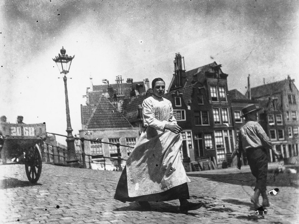 Улицы Амстердама 1890-1910 годов глазами «чёрного» импрессиониста Брейтнера 5