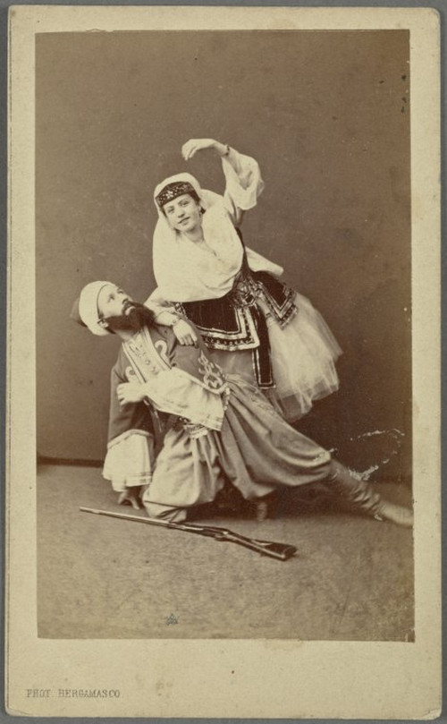 19-й век: балерины и монархи в фотографиях Карла Бергамаско  3