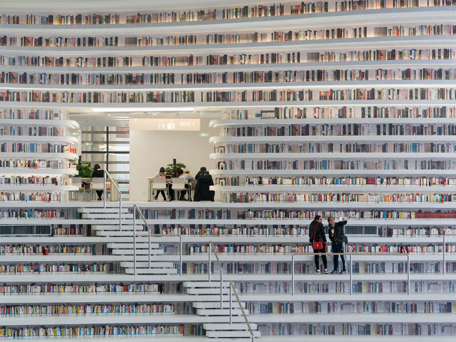 В Китае открылась крутейшая в мире библиотека с 1,2 миллионами книг 12