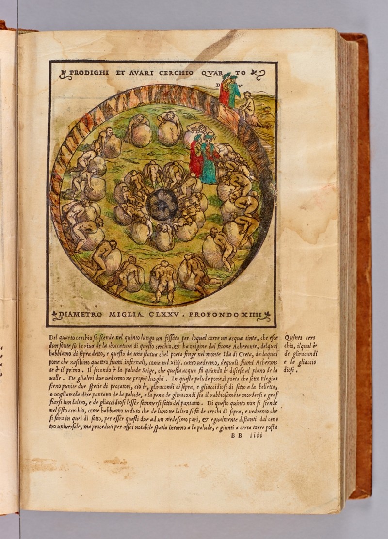 Онлайн-архив с первыми иллюстрированными изданиями «Божественной комедии» Данте (1487-1568) 3