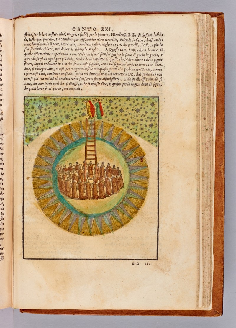 Онлайн-архив с первыми иллюстрированными изданиями «Божественной комедии» Данте (1487-1568) 7