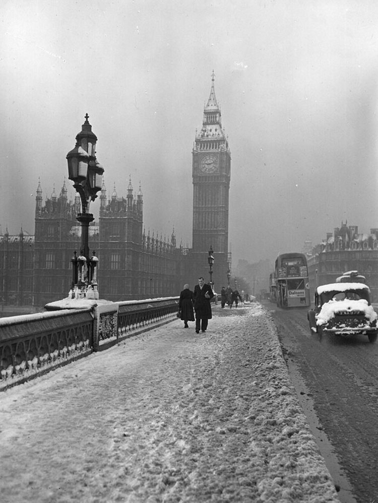 Фотографии загадочного туманного Лондона в начале 20-го века 5