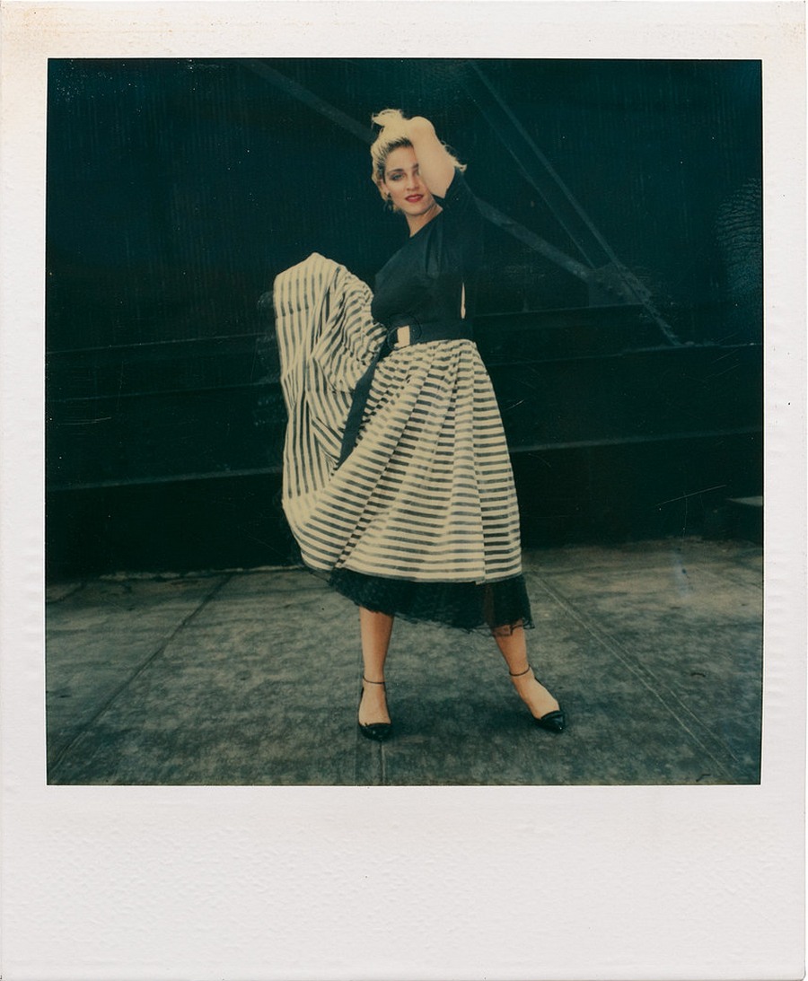 Мадонна на пороге славы в полароидных фотографиях 1983 года Ричарда Кормана 11