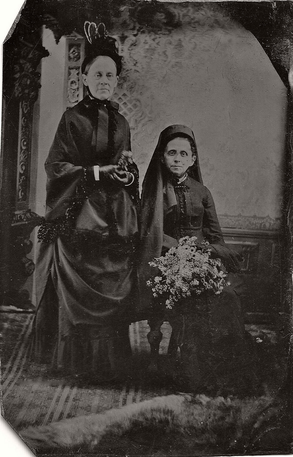 Вдовы викторианской эпохи в дагерротипных фотографиях 1800-х годов 1