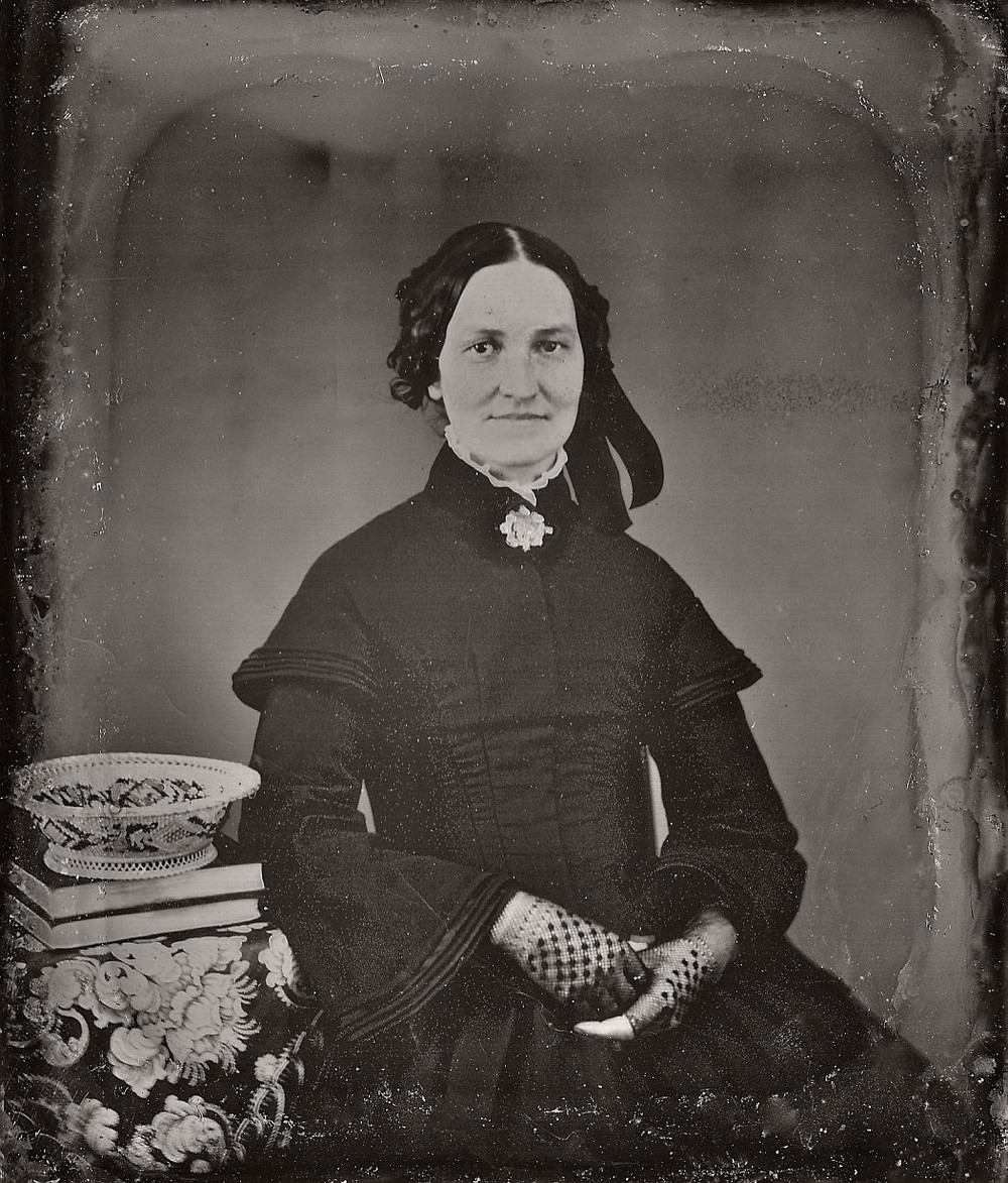 Вдовы викторианской эпохи в дагерротипных фотографиях 1800-х годов 11