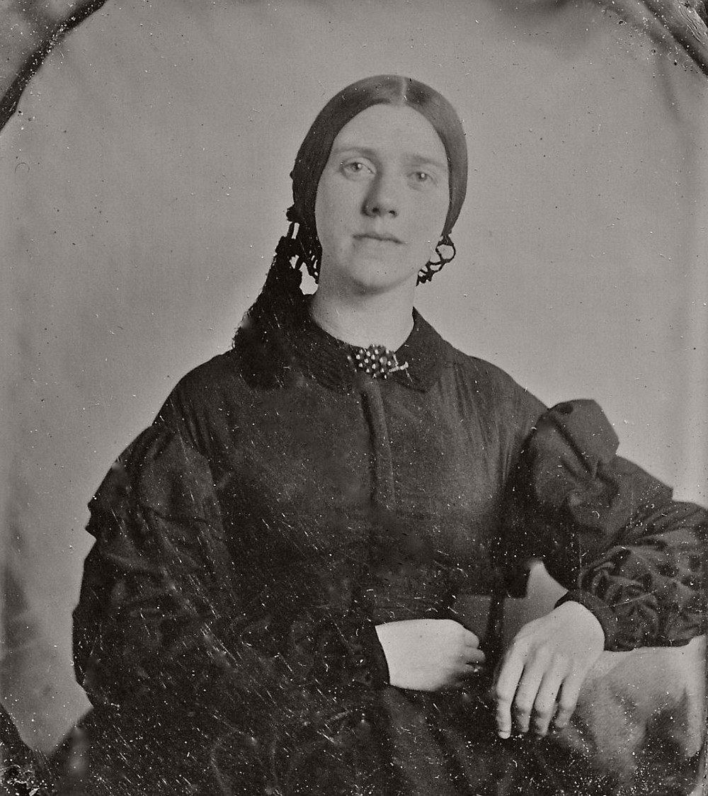 Вдовы викторианской эпохи в дагерротипных фотографиях 1800-х годов 2