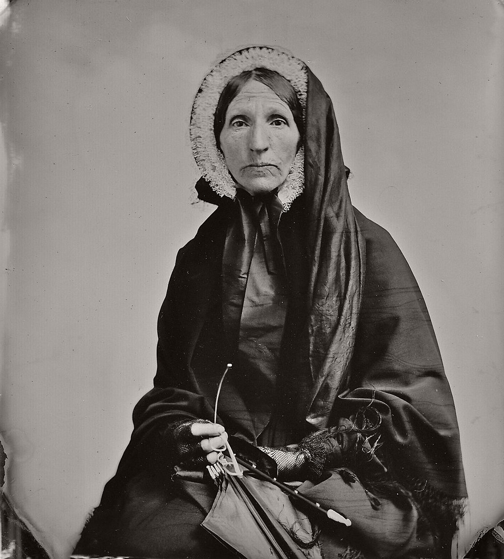 Вдовы викторианской эпохи в дагерротипных фотографиях 1800-х годов 8