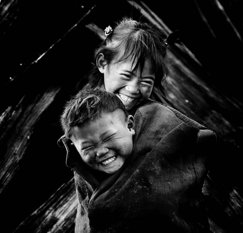Победители конкурса детской чёрно-белой фотографии B&W Child Photo Competition 2017 108