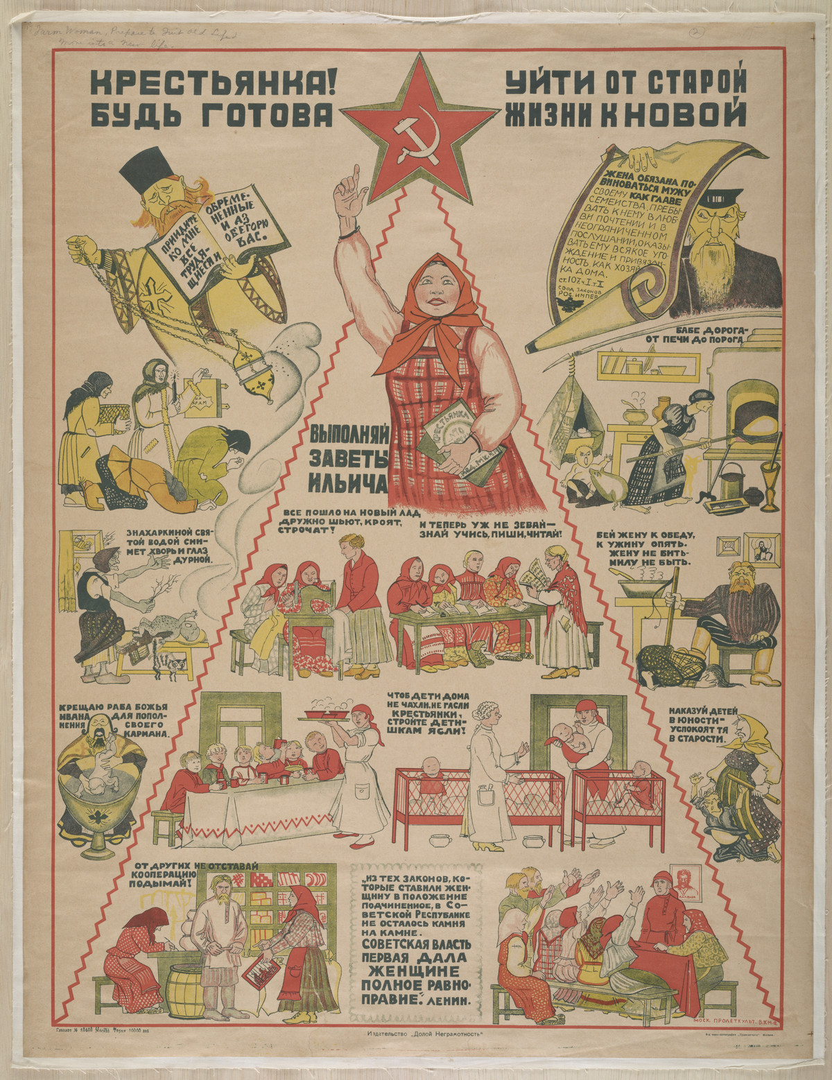 Плакаты с коммунистической идеологией 1919-1989 годов 71