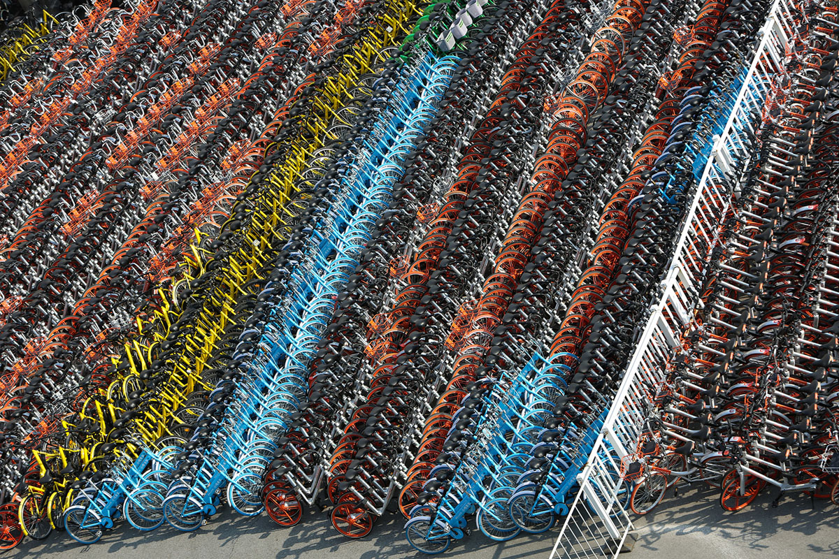 Велопрокат в Китае. Фоторепортаж 6