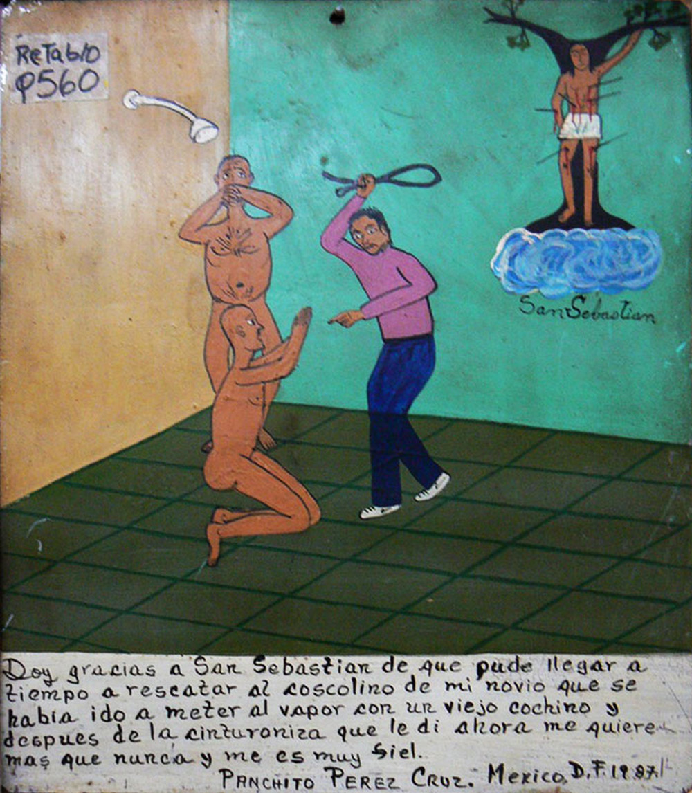 Ретабло: чудесные избавления мексиканского народа в картинках 14