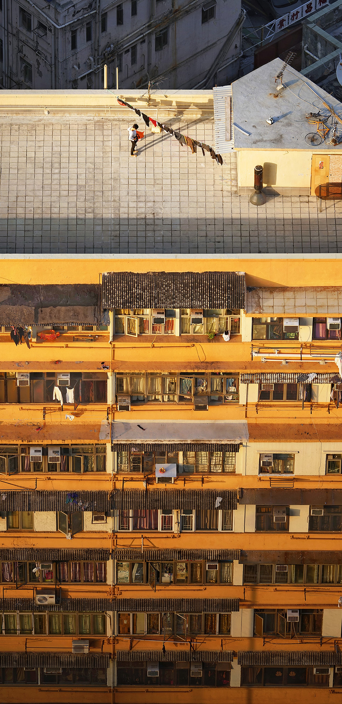Бетонные истории: свой мир на крышах Гонконга. Фотограф Ромен Жаке-Лагрез 1