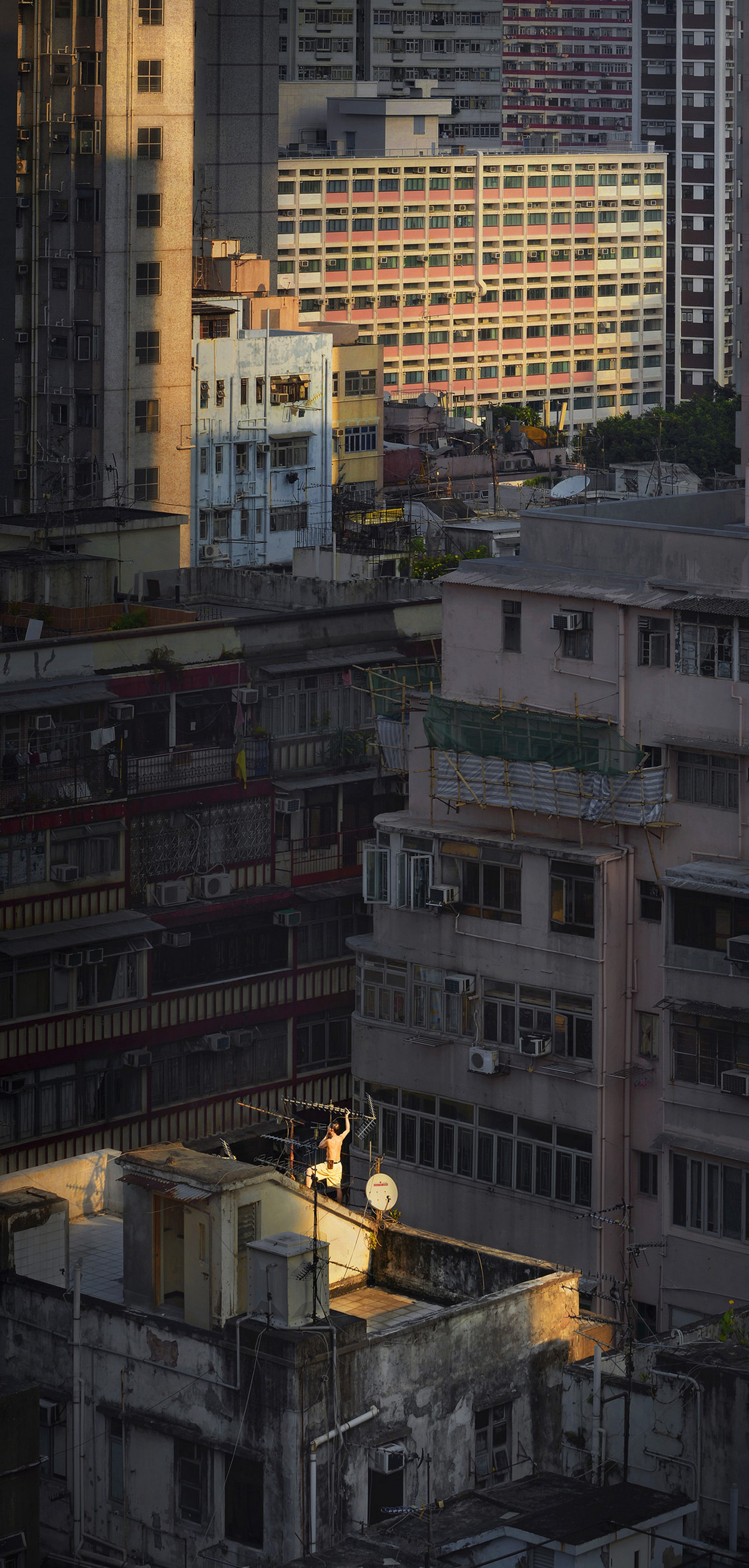 Бетонные истории: свой мир на крышах Гонконга. Фотограф Ромен Жаке-Лагрез 6