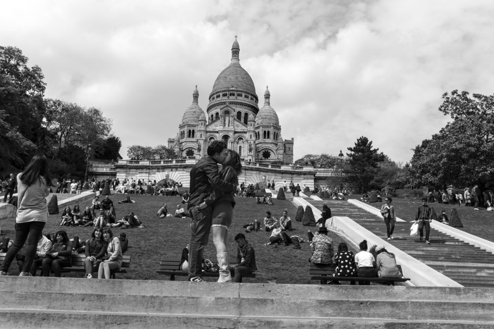 «Французский поцелуй – любовное письмо Парижу». Фотограф Питер Тёрнли 41