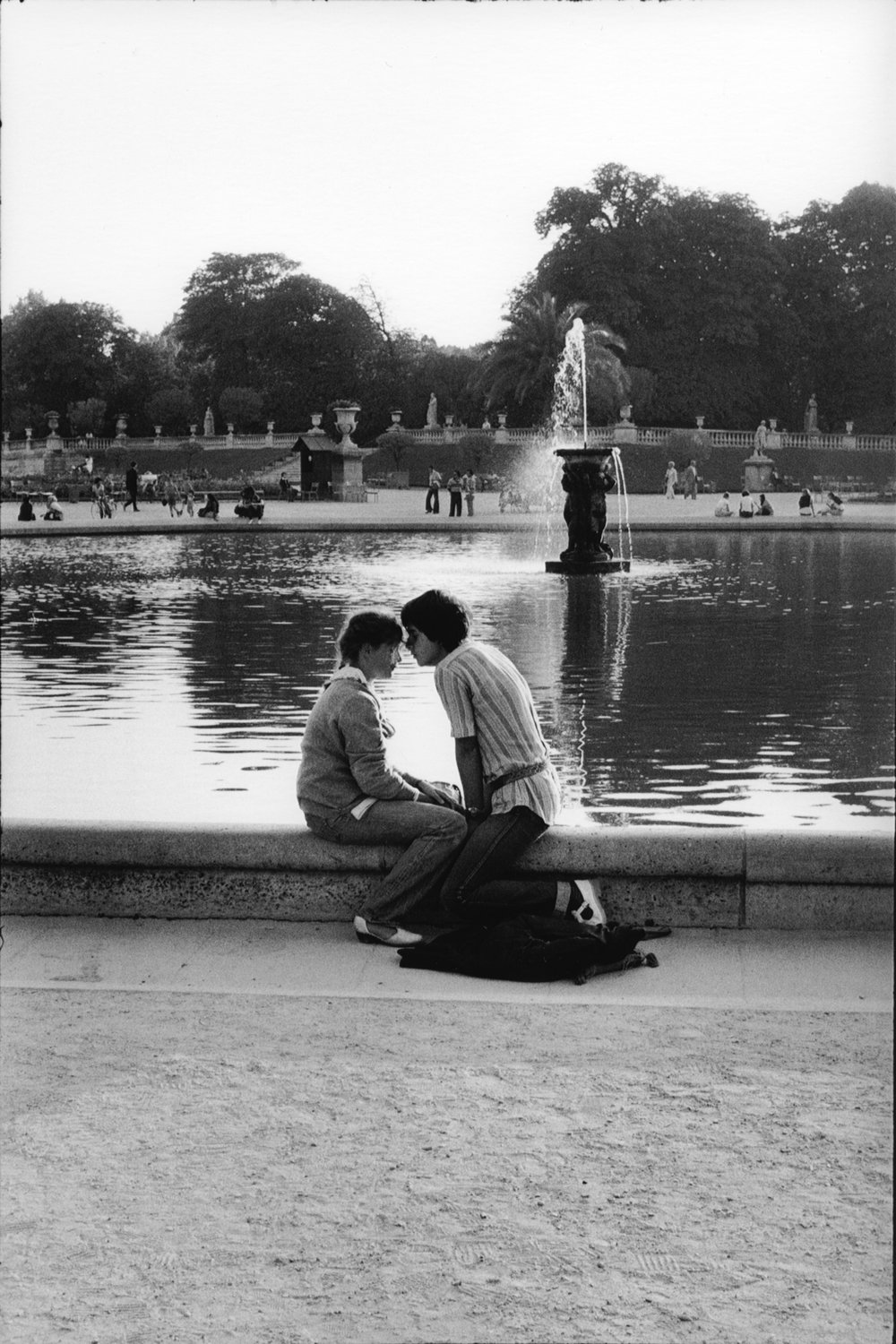 «Французский поцелуй – любовное письмо Парижу». Фотограф Питер Тёрнли 47