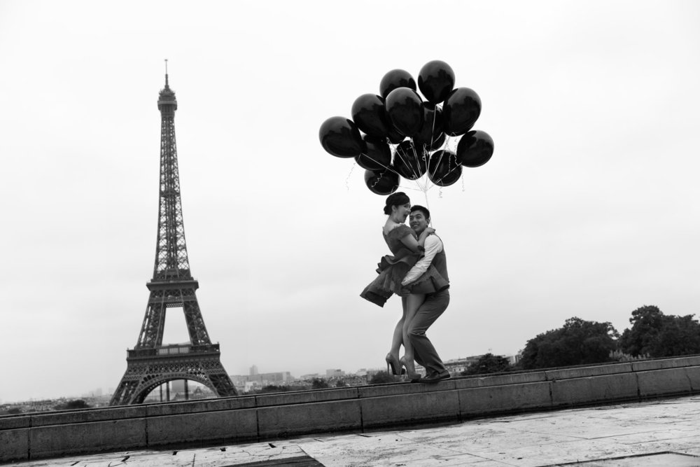 «Французский поцелуй – любовное письмо Парижу». Фотограф Питер Тёрнли 74